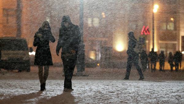 Ночью на Москву обрушится снегопад